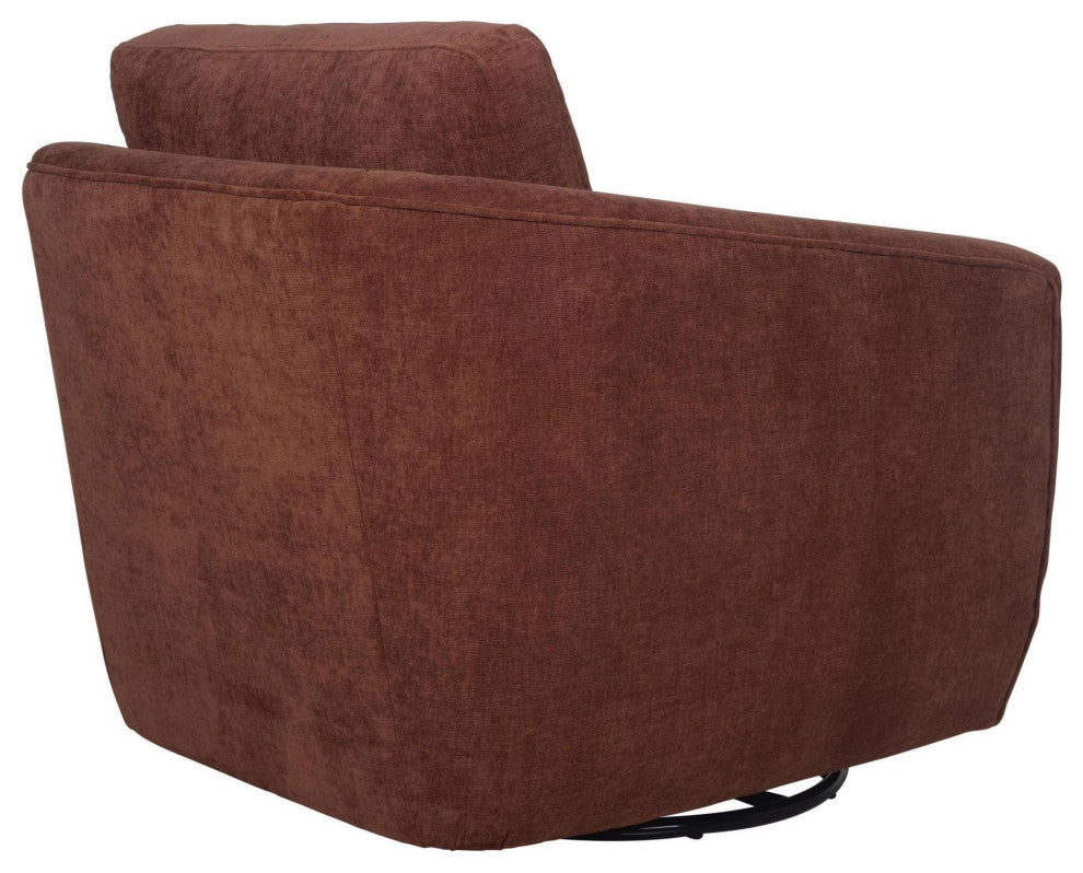 Baltimo Swivel Glider, Deep Rust