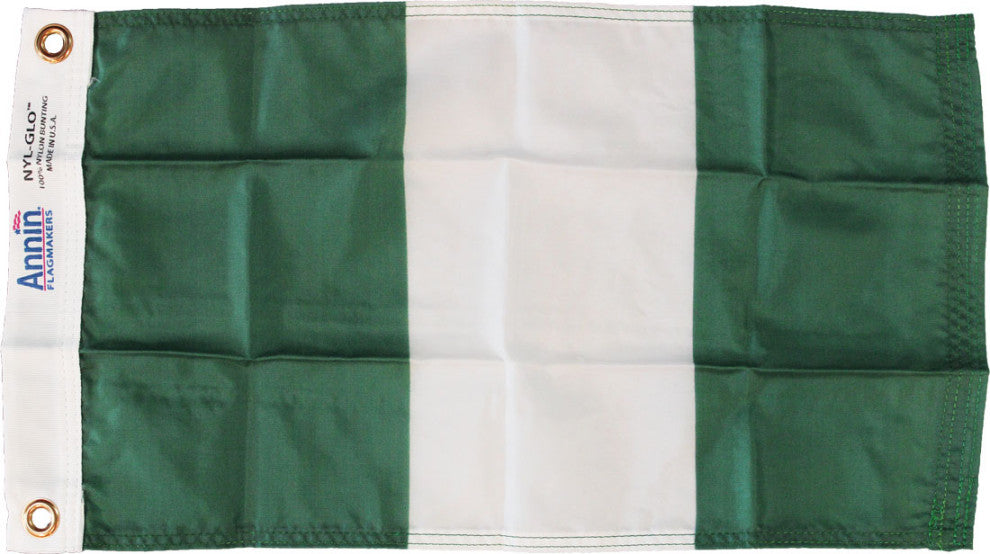 Nigeria, 12"x18" Nylon Flag