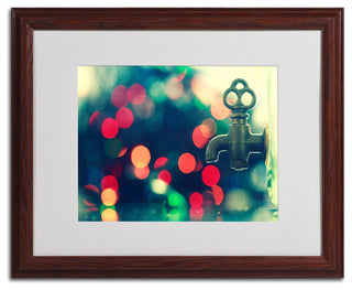 'The Magic is On' Matted Framed Canvas Art by Beata Czyzowska Young