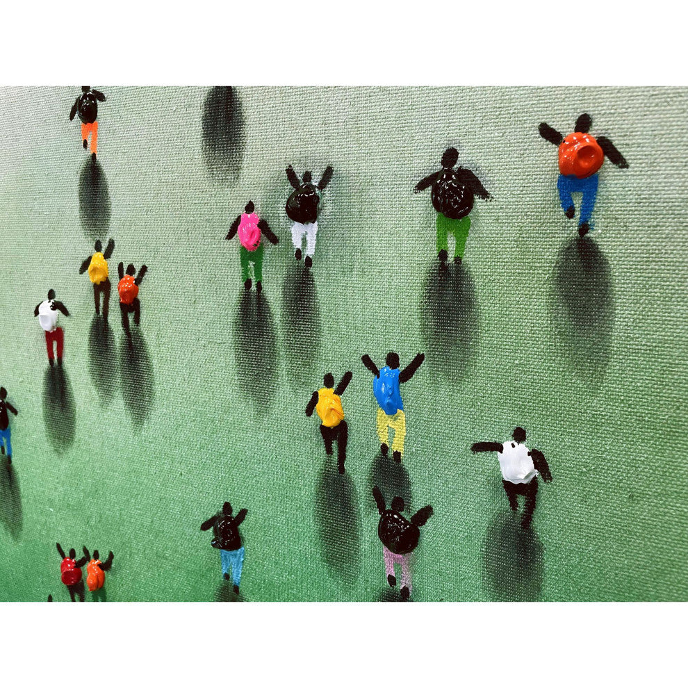 Social Climber Wall Art