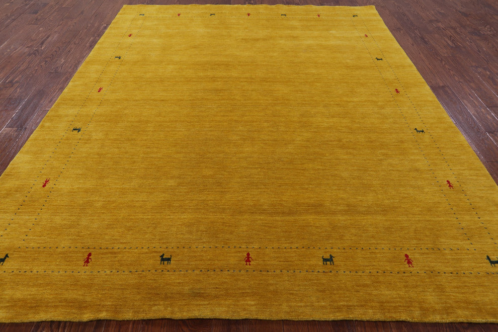 Persian Gabbeh Handmade Rug 8' 0" X 10' 0" Q7011