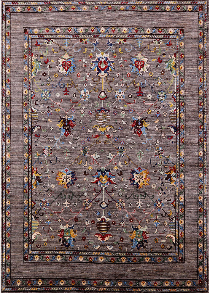 Ahgly Company Indoor Rectangle Mid-Century Modern Area Rugs, 3' x 5'