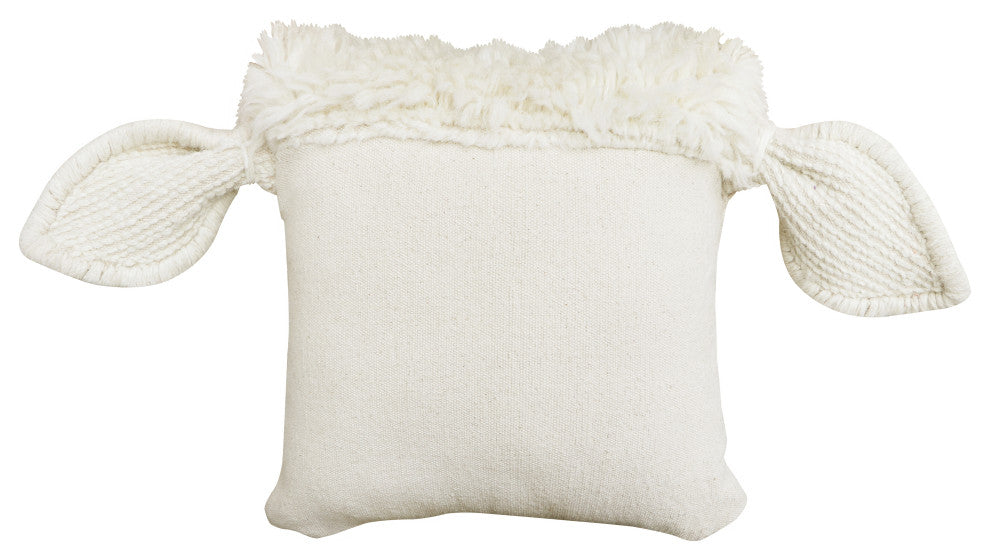 Pink Nose Sheep Woolable Cushion