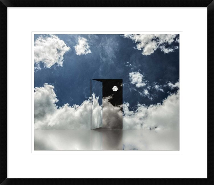 "Event Horizon" Framed Digital Print by Dave Quince, 24x20"
