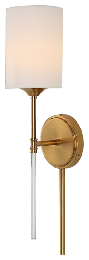 Uttermost Awyr 1 Light Brass Sconce