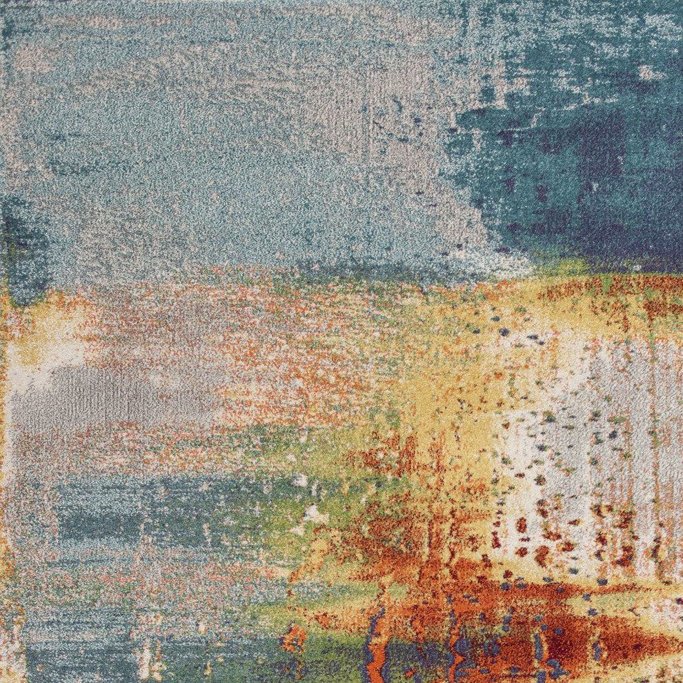 Illusions 6204 Multi Luminous Rug, 9'10"x13'2"