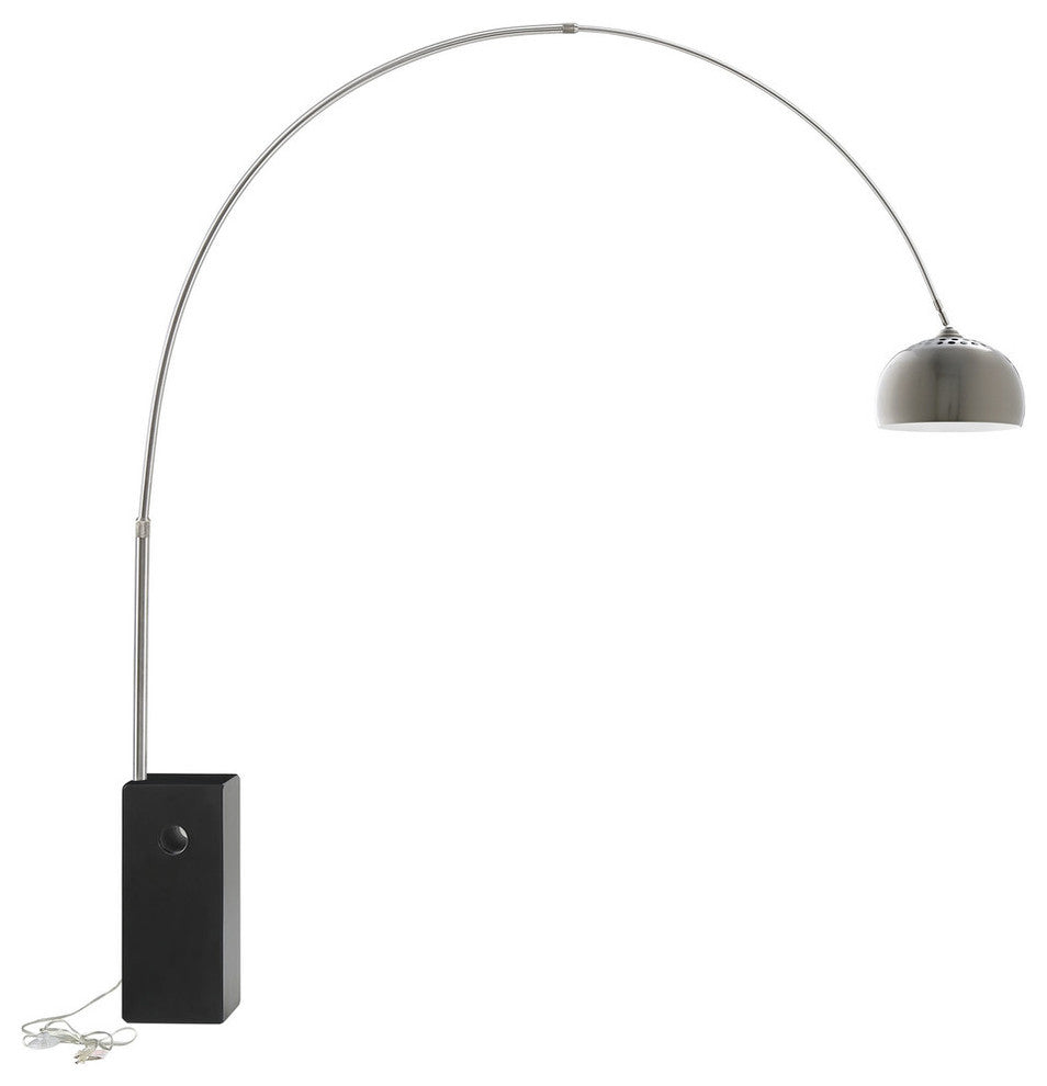 Modern Contemporary Living Room Cube Floor Lamp Black