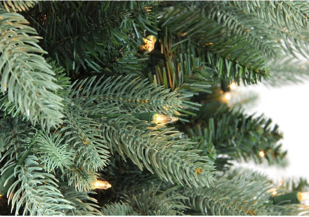 4.7' Pre-Lit Slim Cut Carolina Frasier Fir Christmas Tree