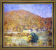 Emil Carlsen Landscape Orange MountainFramed Premium Canvas Print, 16"x20"