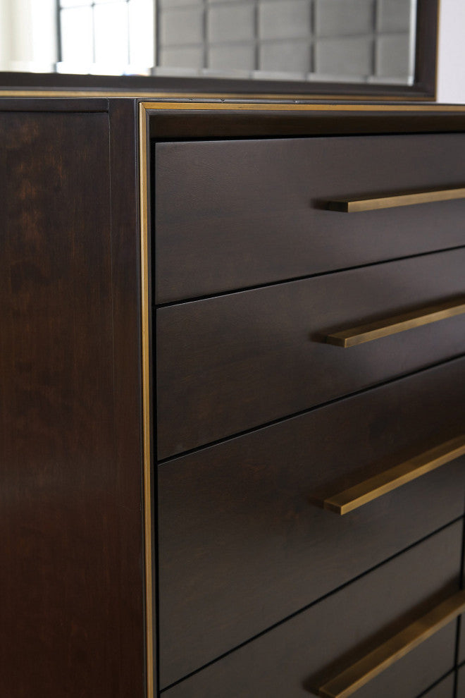 8-Drawer Dresser Smoked Peppercorn