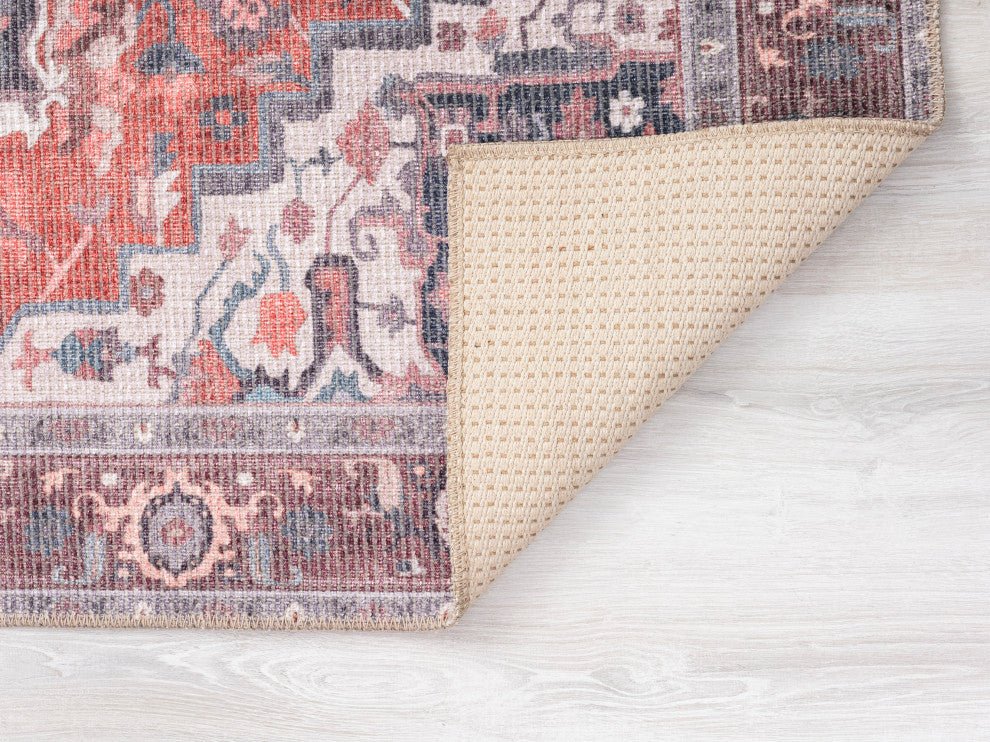 Vera Collection Multi 10' x 13' Rectangle Residential Indoor Area Rug