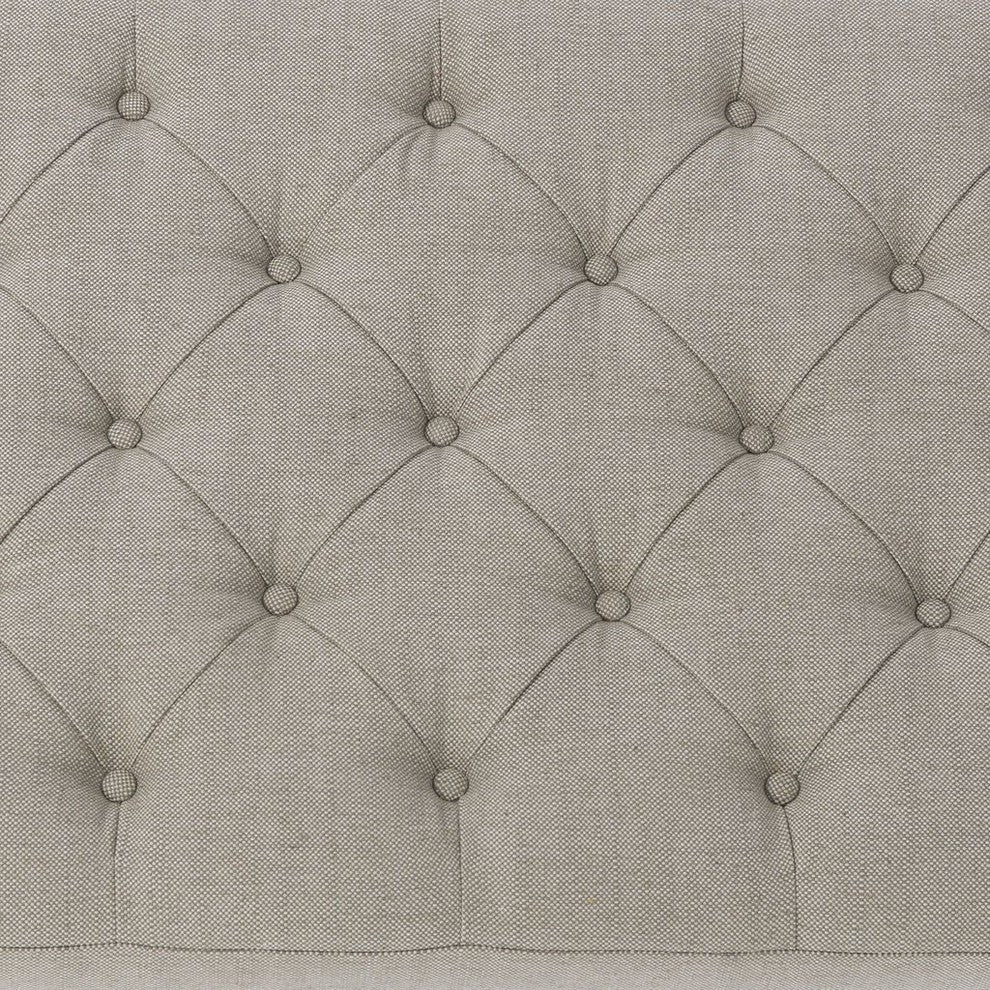 Resource Decor Vinci Bench, Beige Linen