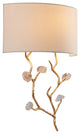 Bethel International LA37W14G 1-Light Wall Sconce, Gold