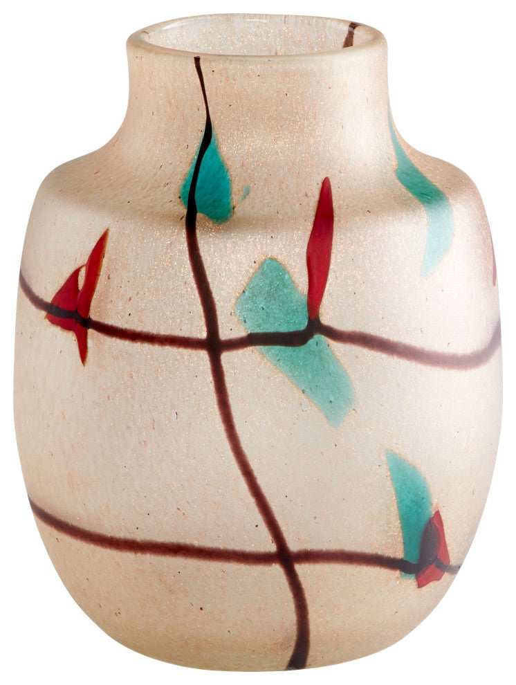 Cuzco Vase, Amber , Small