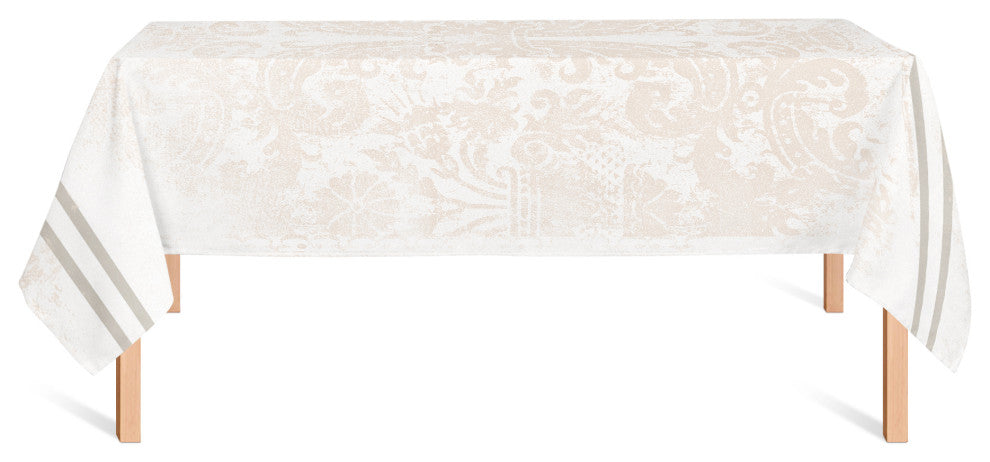 Faded Orange Pattern 58x102 Tablecloth