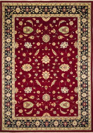 Peshawar Landon Red Hand-Knotted Rug, 10'0x13'10