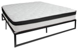 King Bed Frame and Mattress Set