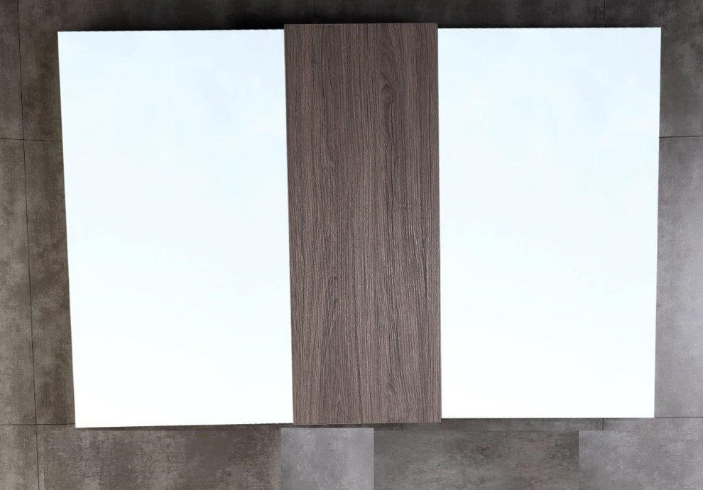 Brooks Wood-Framed Mirror, 48"