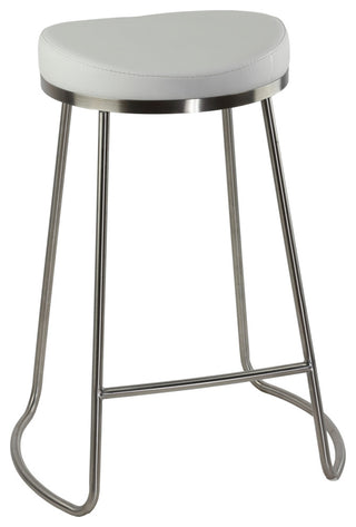 Cortesi Home Cortesi Home Bianco Counter Height Stools, White