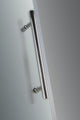 Aston Nautis Completely Frameless Hinged Shower Door, Chrome, 60"x72"