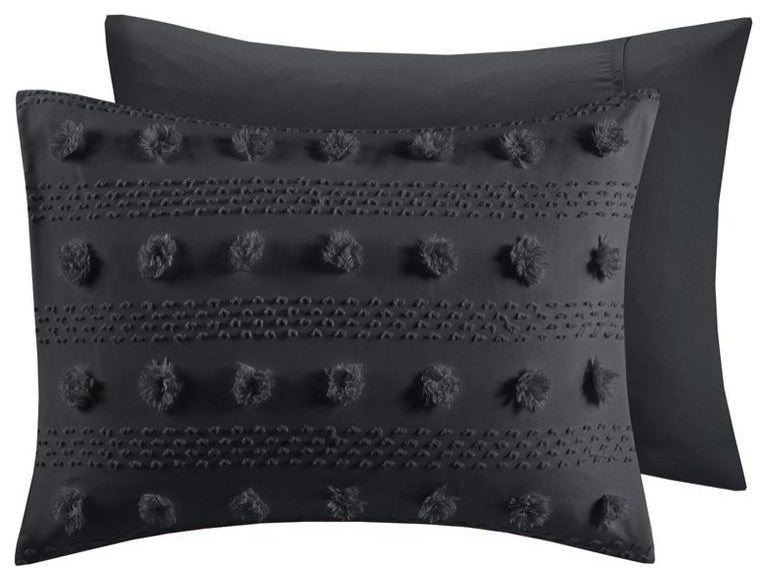 Clip Jacquard Comforter Set