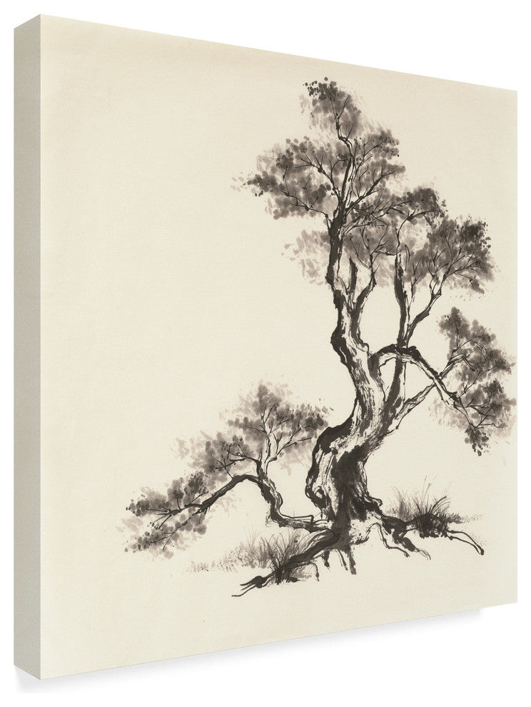 Chris Paschke ''Sumi Tree I'' Canvas Art, 24"x24"