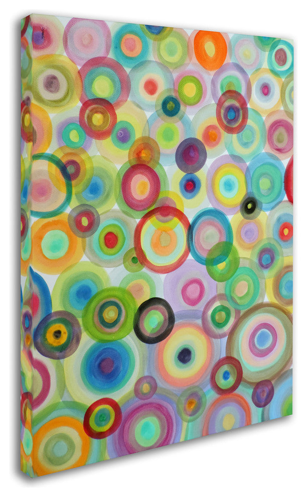 'Bulles' Canvas Art by Sylvie Demers