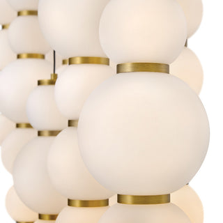 Hinkley Trigo Large Multi Light Linear, Lacquered Brass