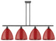 Innovations 516-4I-OB-MBD-12-RD 4 Light Island Light, Oil Rubbed Bronze
