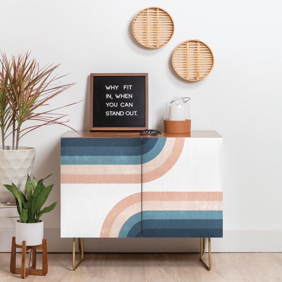 Emanuela Carratoni 70s Rainbow Credenza