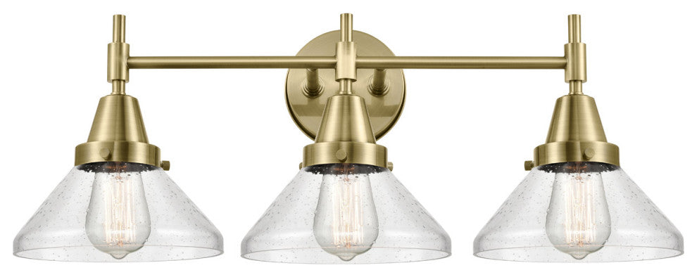 Innovations Lighting 447-3W-AB-G4474 Caden 3 Light 26" Bath Vanity Light
