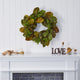 26" Magnolia Leaf Artificial Wreath