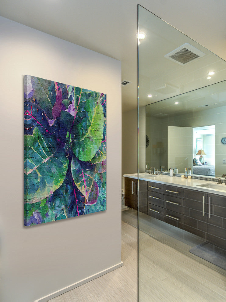 "Leaf Reflection 4" Print on Canvas by Irena Orlov