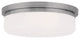 Stratus Ceiling Mount or Wall Mount, 4"x13", Brushed Nickel