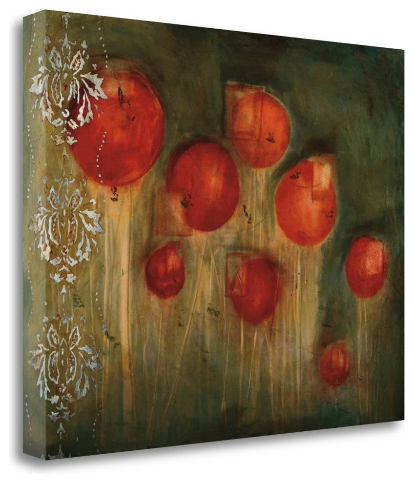 "Rose Garden" By Jenn Flynn, Giclee Print on Gallery Wrap Canvas, Ready to Hang