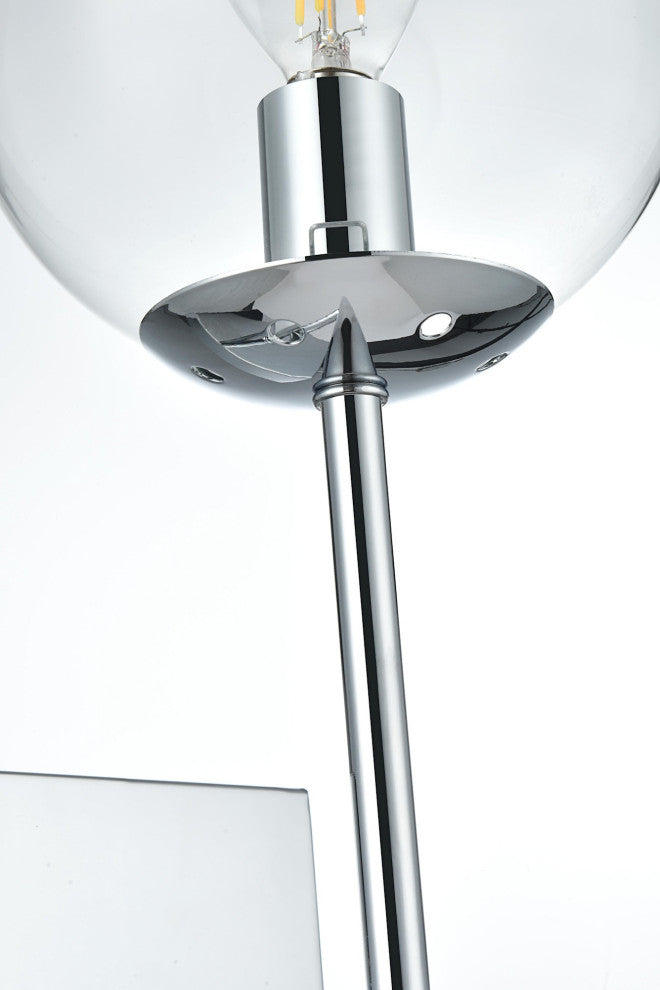 Elegant Lighting LD2359 Neri 18" Tall Bathroom Sconce - Satin Gold