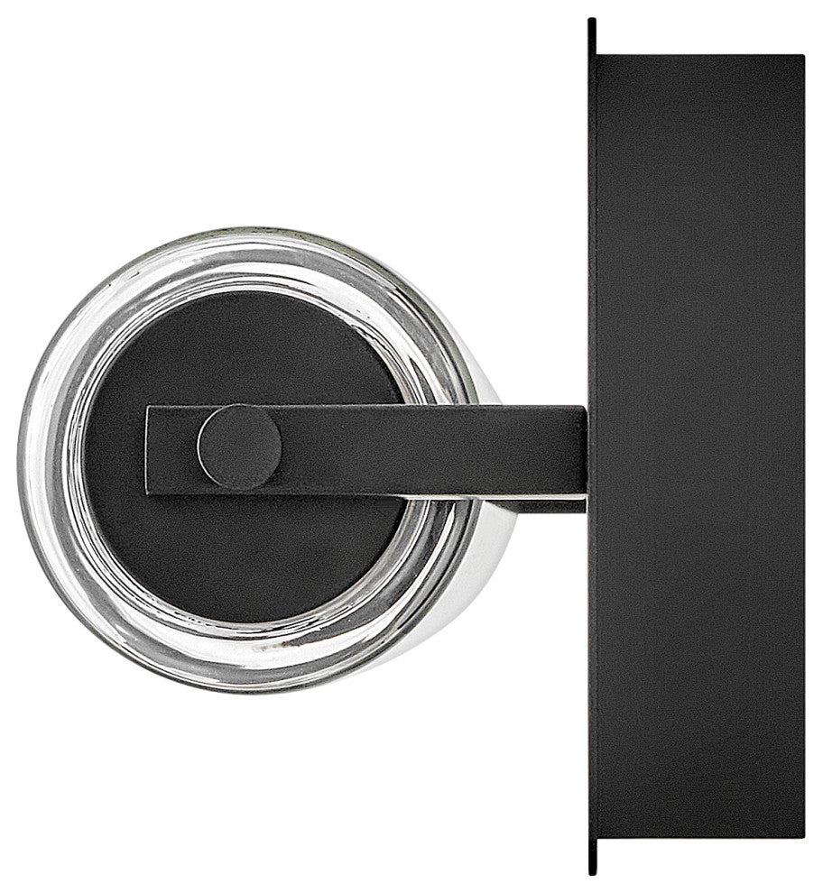 Hinkley Lucien Large Led Vanity, Black