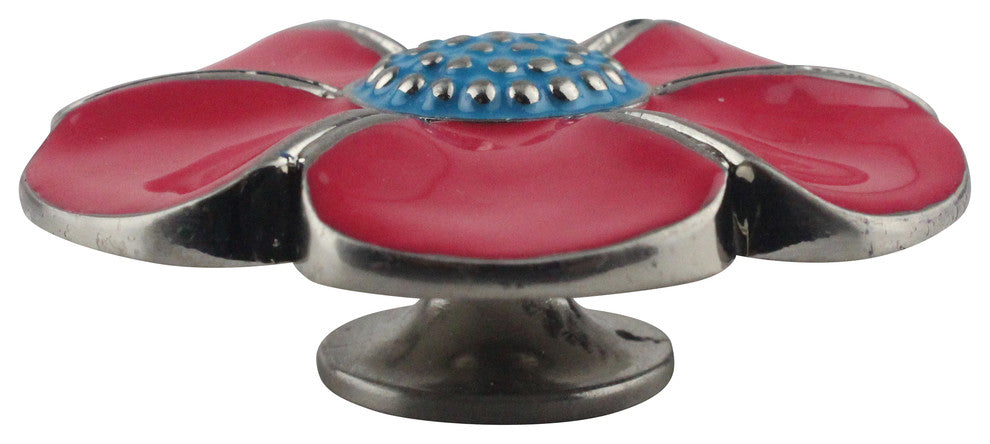 Magnolia Cabinet and Furniture Knob, Fuchsia, Single