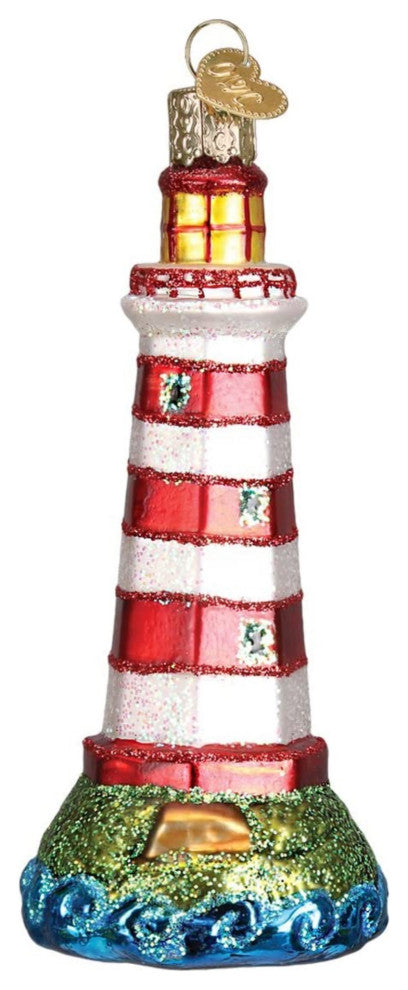 Old World Christmas Collection Glass Blown Ornaments Sambro Lighthouse
