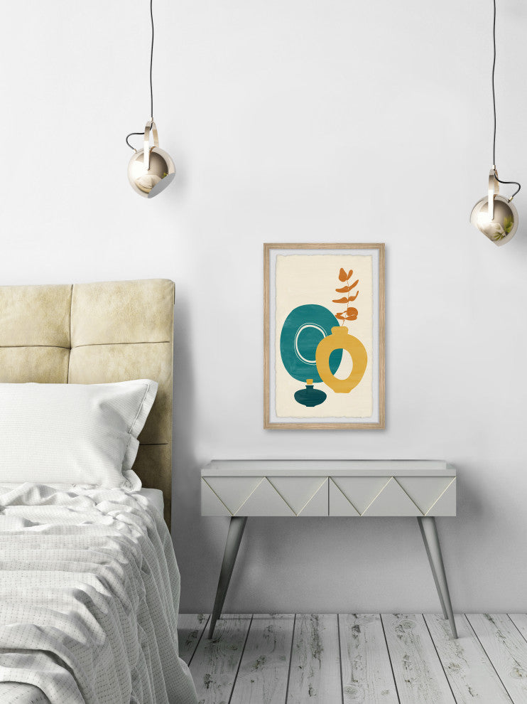 "Mirror of Curiosity" Framed Painting Print, 16x24