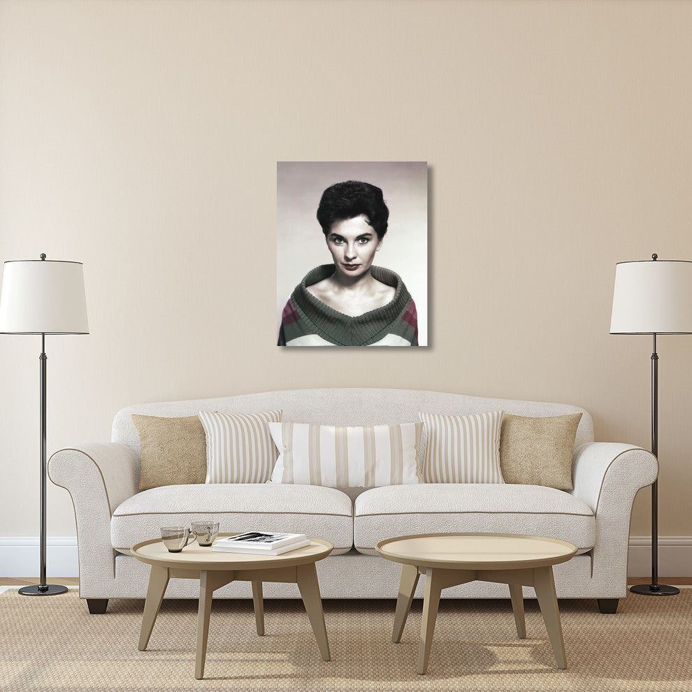 "Jean Simmons" Stretched Canvas Giclee by Hollywood Photo Archive, 33x40"