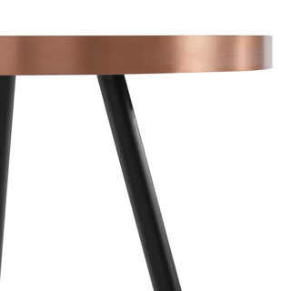 Modrest Cayson Modern Black Ceramic Small Coffee Table