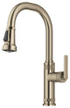 Sellette Pull-Down Kitchen Faucet, Spot Free Antique Champagne Bronze