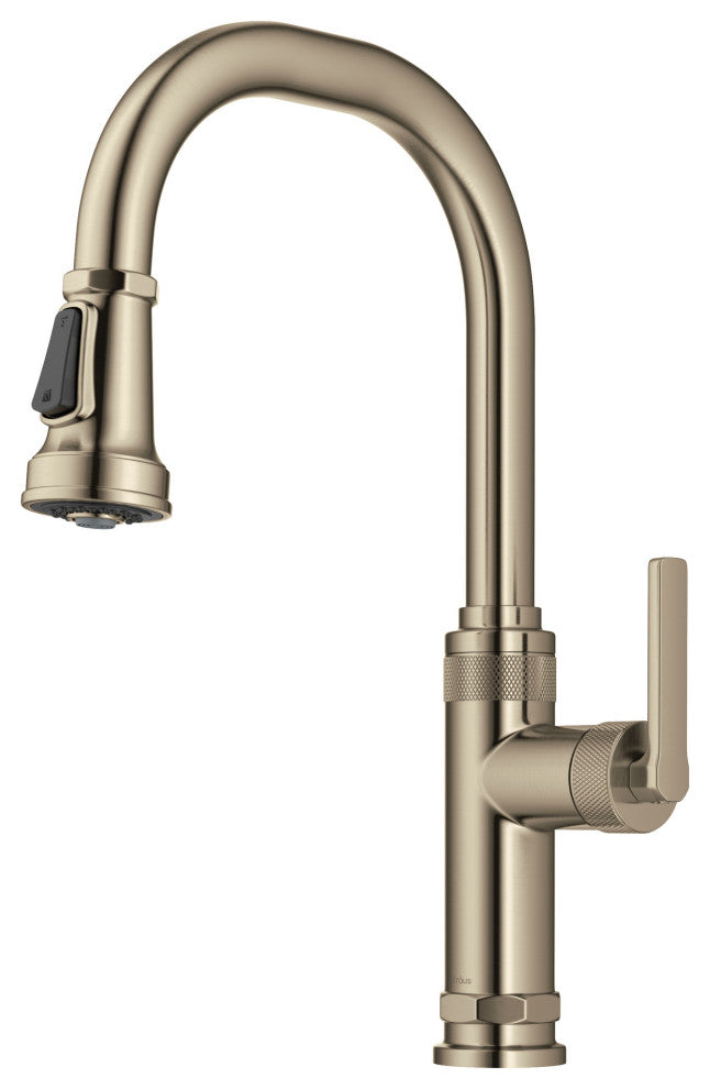 Sellette Pull-Down Kitchen Faucet, Spot Free Antique Champagne Bronze