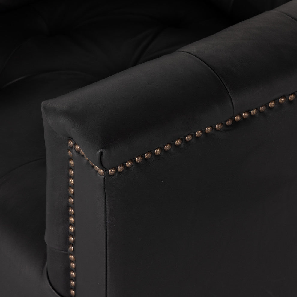 Maxx Swivel Chair-Antique Black