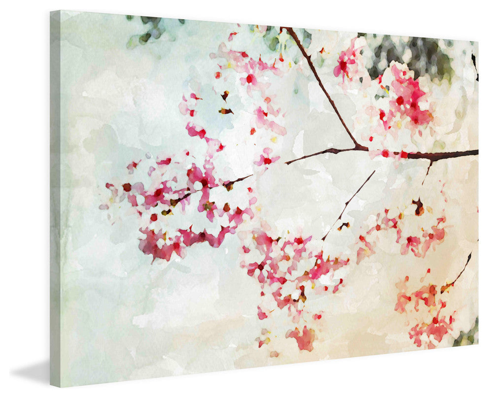 "Pink Spring III" Painting Print on Canvas by Irena Orlov