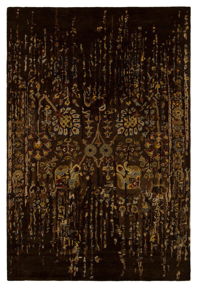 Spring Contemporary Area Rug, 9'x13'