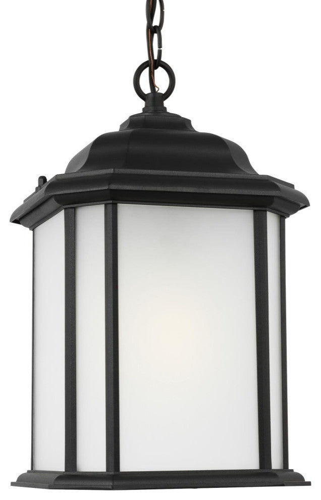 Kent 1-Light Outdoor Pendant, Black