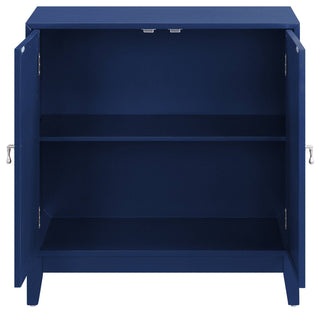 Einstein Console Table, Blue Finish