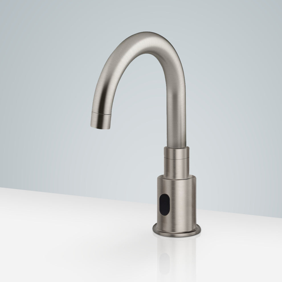 Fontana Commercial Brushed Nickel Touchless Automatic Sensor Faucet